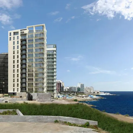 Modern-luxury In Tigne Point W/ Pool, Location * Sliema